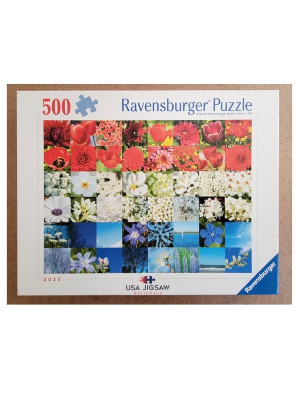 RED, WHITE, and BLUE by Ravensburger JIGSAW PUZZLE 500 pieces - Picture 3 of 9